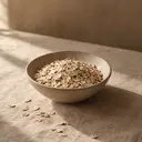 Oats, photographed on stone.